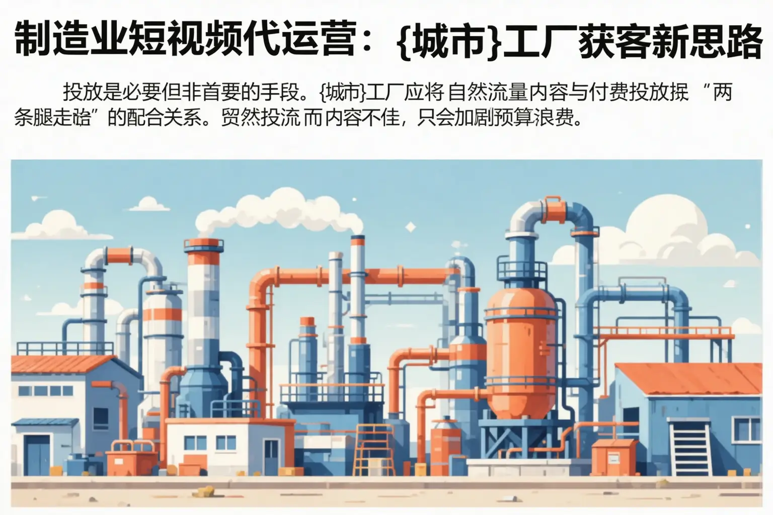 制造业短视频代运营：洛南工厂获客新思路